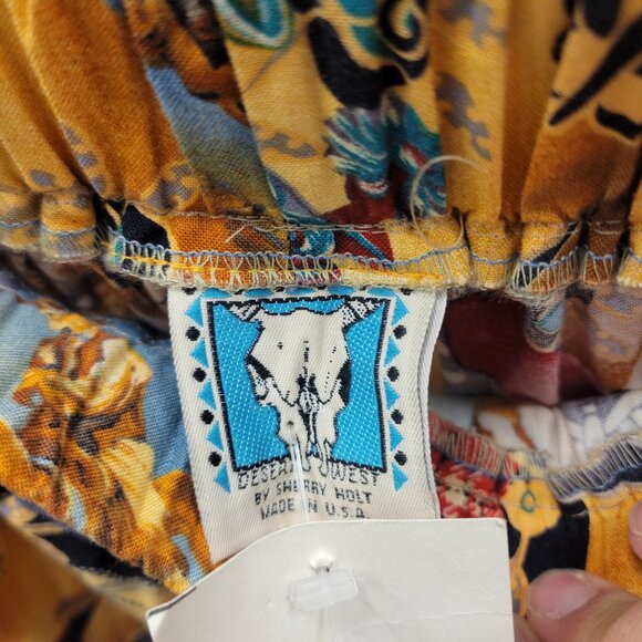 Vintage Desert West Western Skirt - Picture 5 of 11